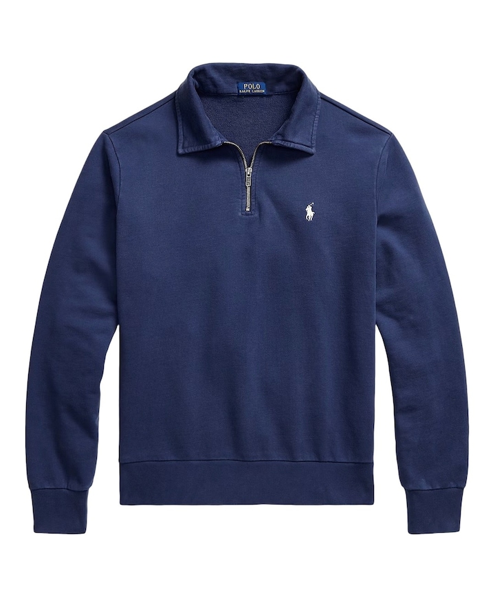 Heren sweater blauw