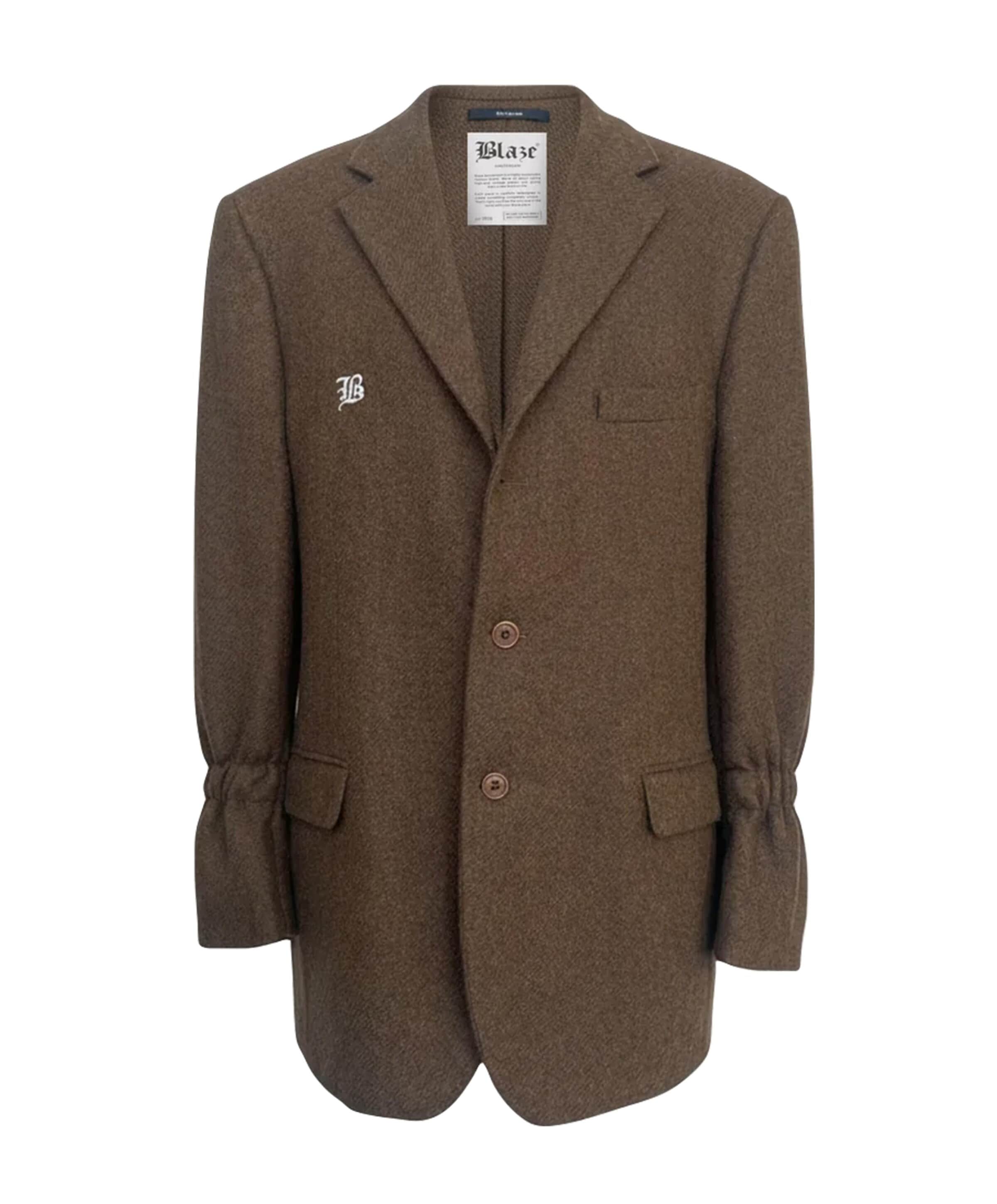 Dames blazer bruin