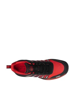 KS TFW ULTRA COURT PADEL-BLCK/ANTHRACITE/SANYO RED tennisschoenen zwart
