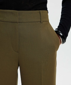 SLFRITA MW WIDE MEL NOOS dames broek groen