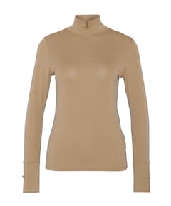 Dames longsleeve beige