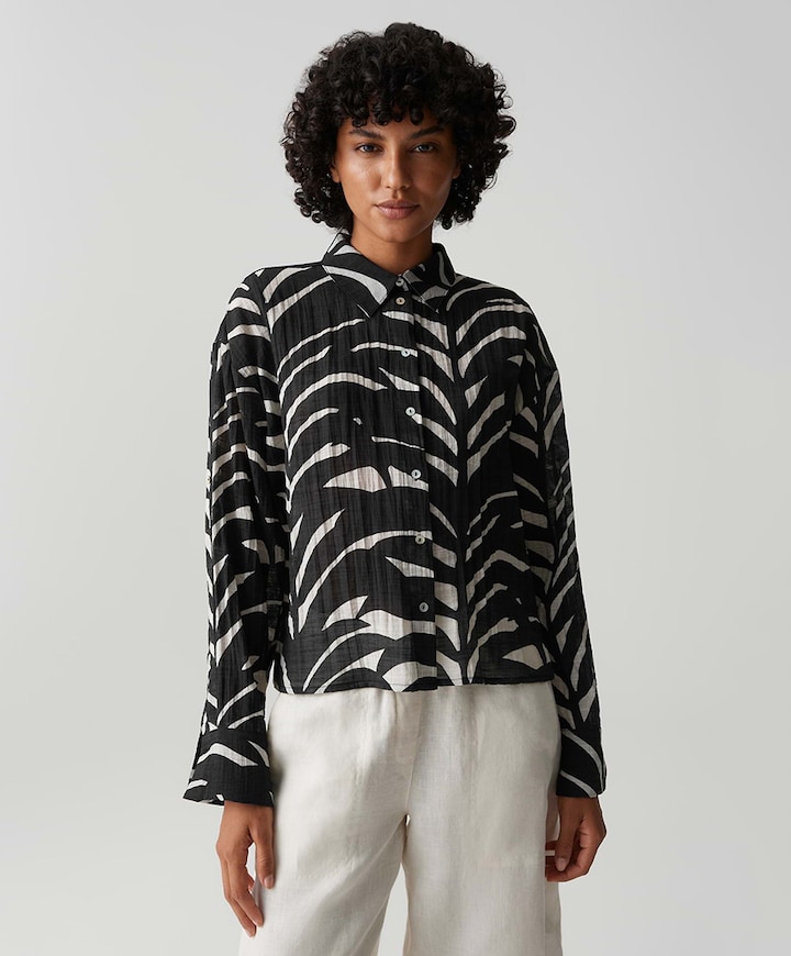 Dames blouse zwart