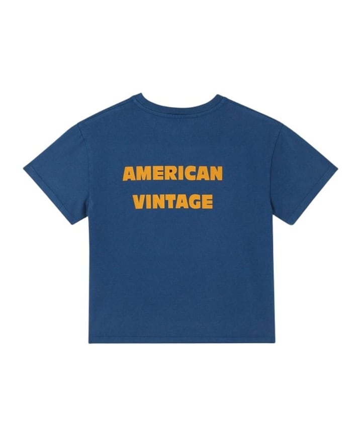 Uniseks T-shirt blauw
