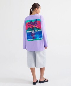 Dames longsleeve paars