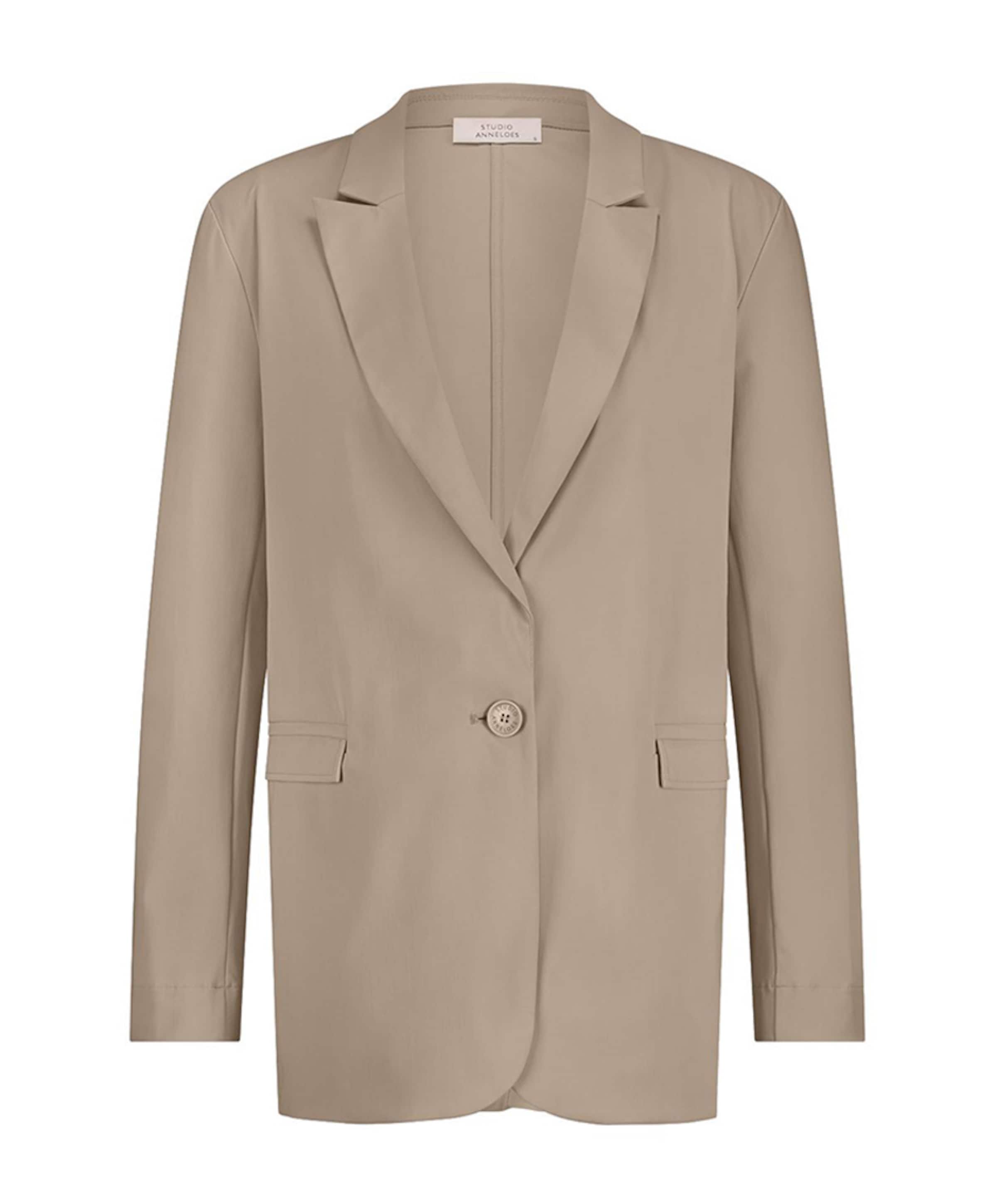 Dames blazer beige