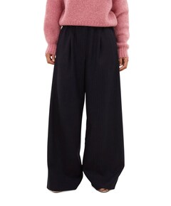 benji pinstripe pants dames broek blauw