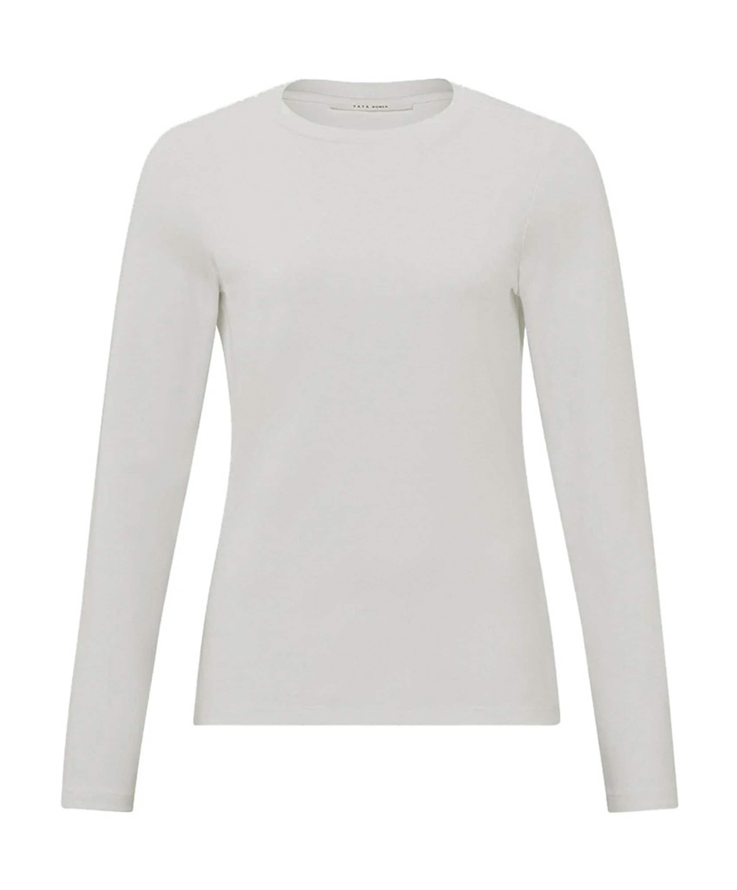 Dames longsleeve ecru