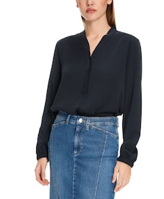 Dames blouse blauw