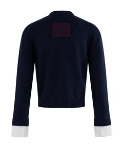 Dames vest blauw