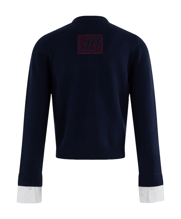 Dames vest blauw