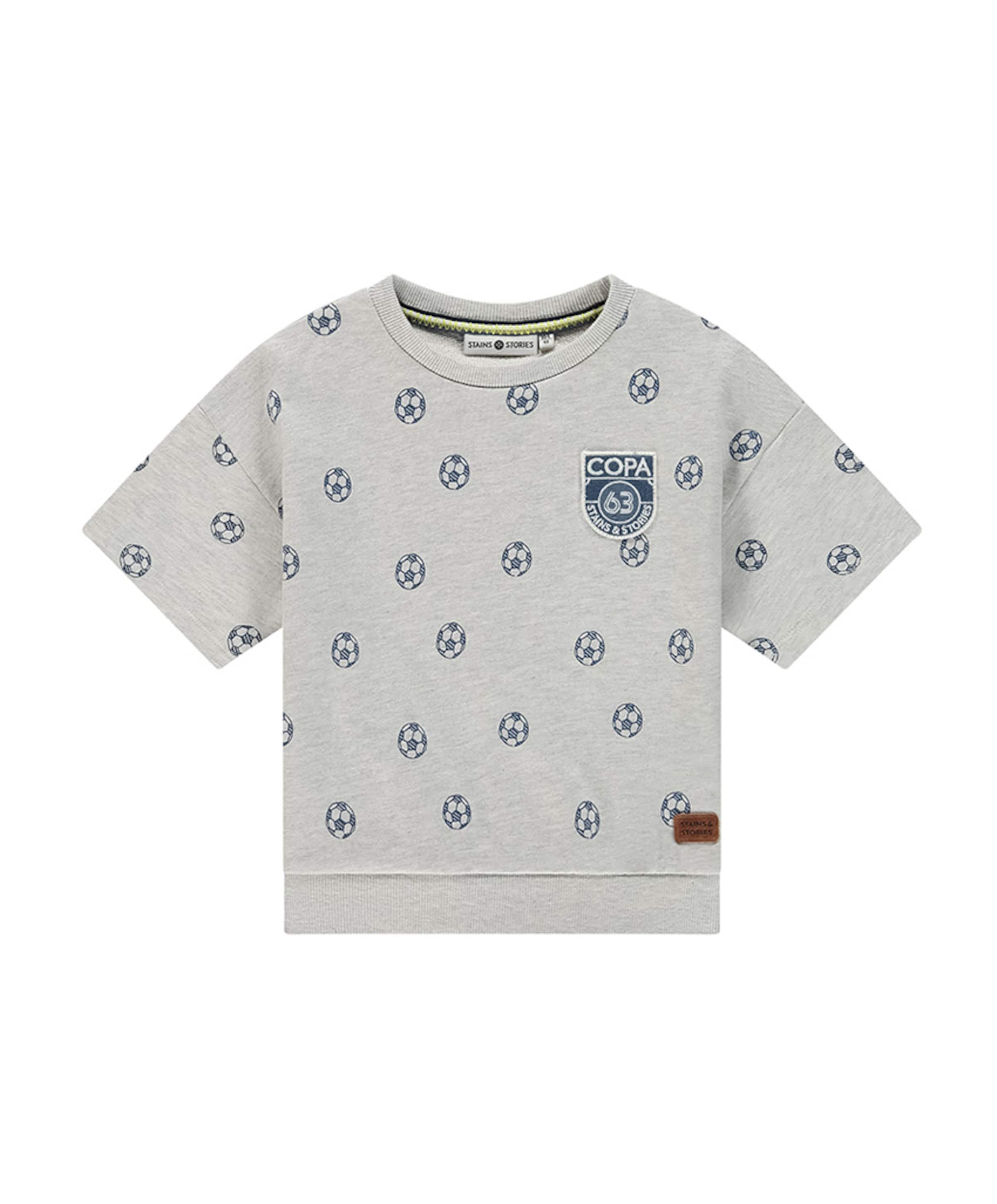 Jongens T-shirt grijs