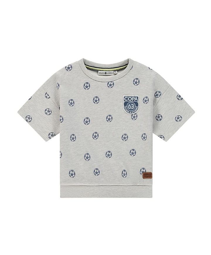 Jongens T-shirt grijs