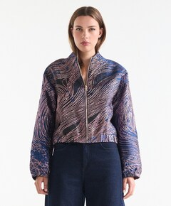 Dames jas blauw