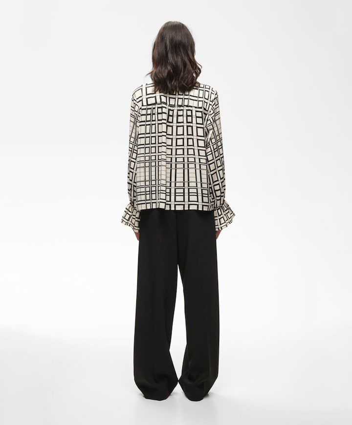 Dames blouse ecru