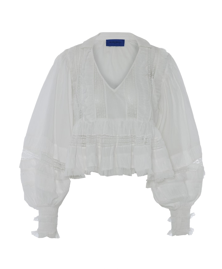 Dames blouse wit