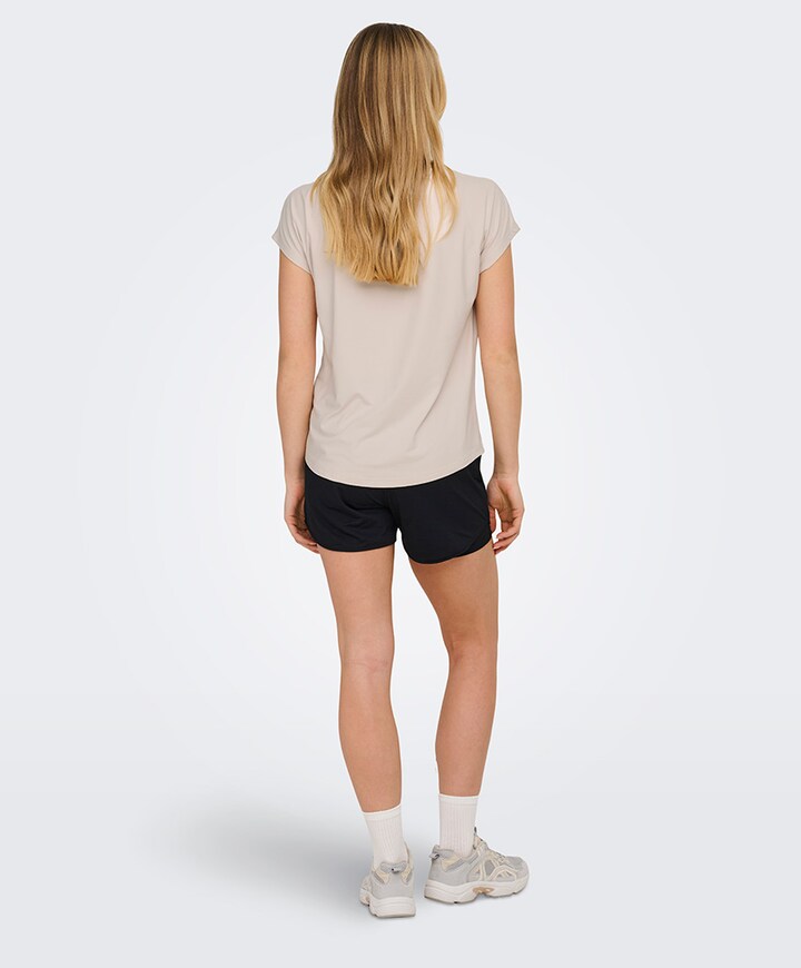 Dames t-shirt grijs