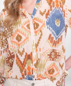 Dames blouse beige