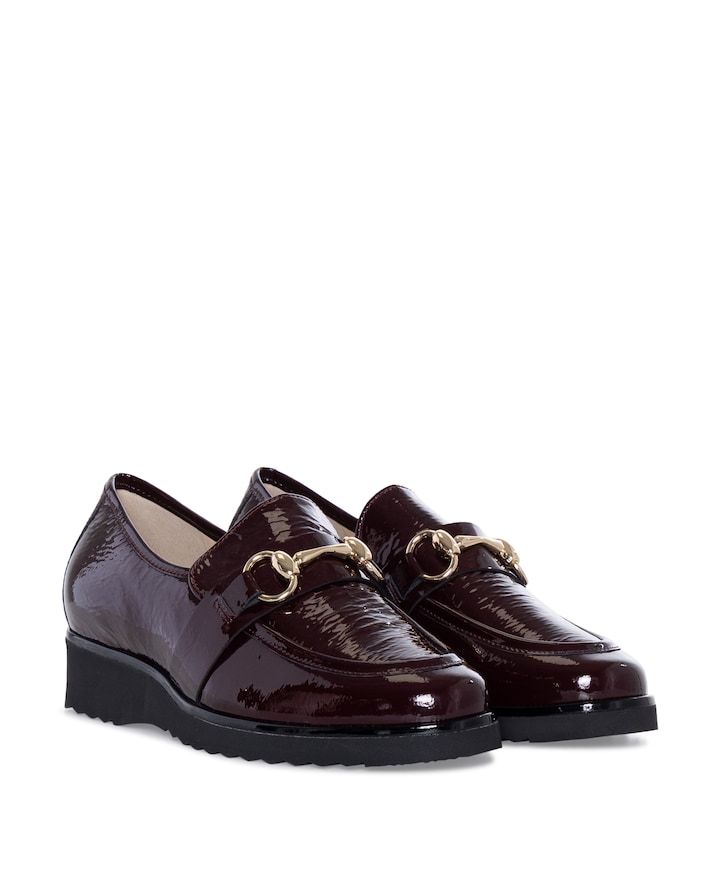 Dames mocassins Sevilla bordeaux