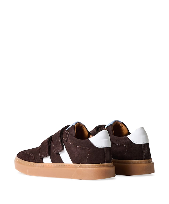 jongens sneakers bruin