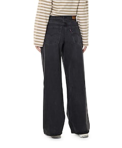 XL straight dames jeans zwart