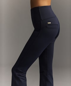 Celine Flared Leggings dames tights blauw