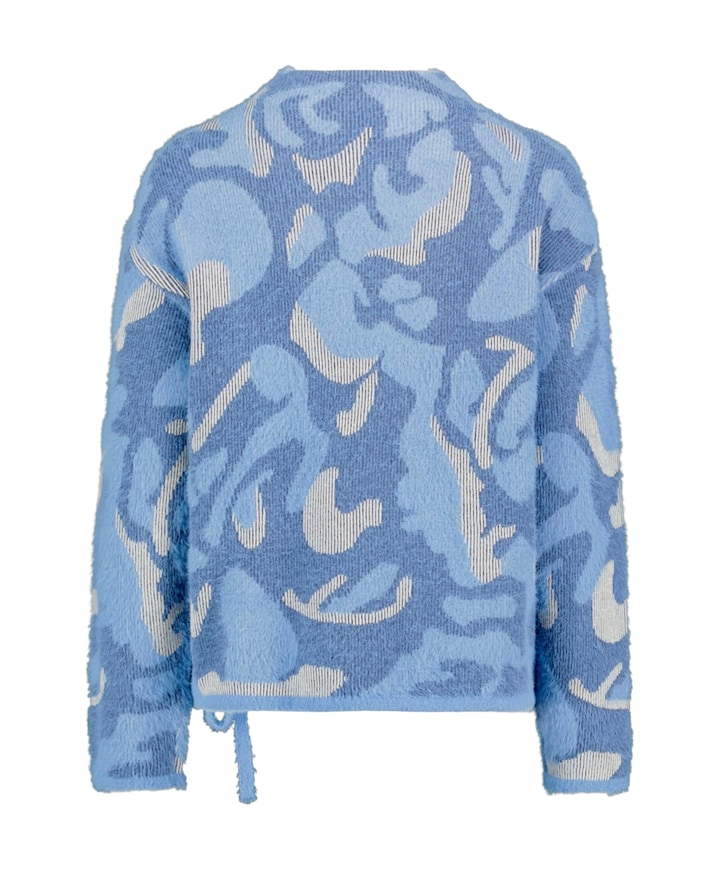 Dames trui blauw