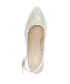 dames slingbacks goud