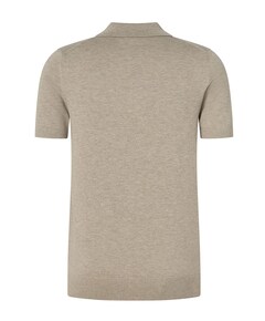 Heren polo beige