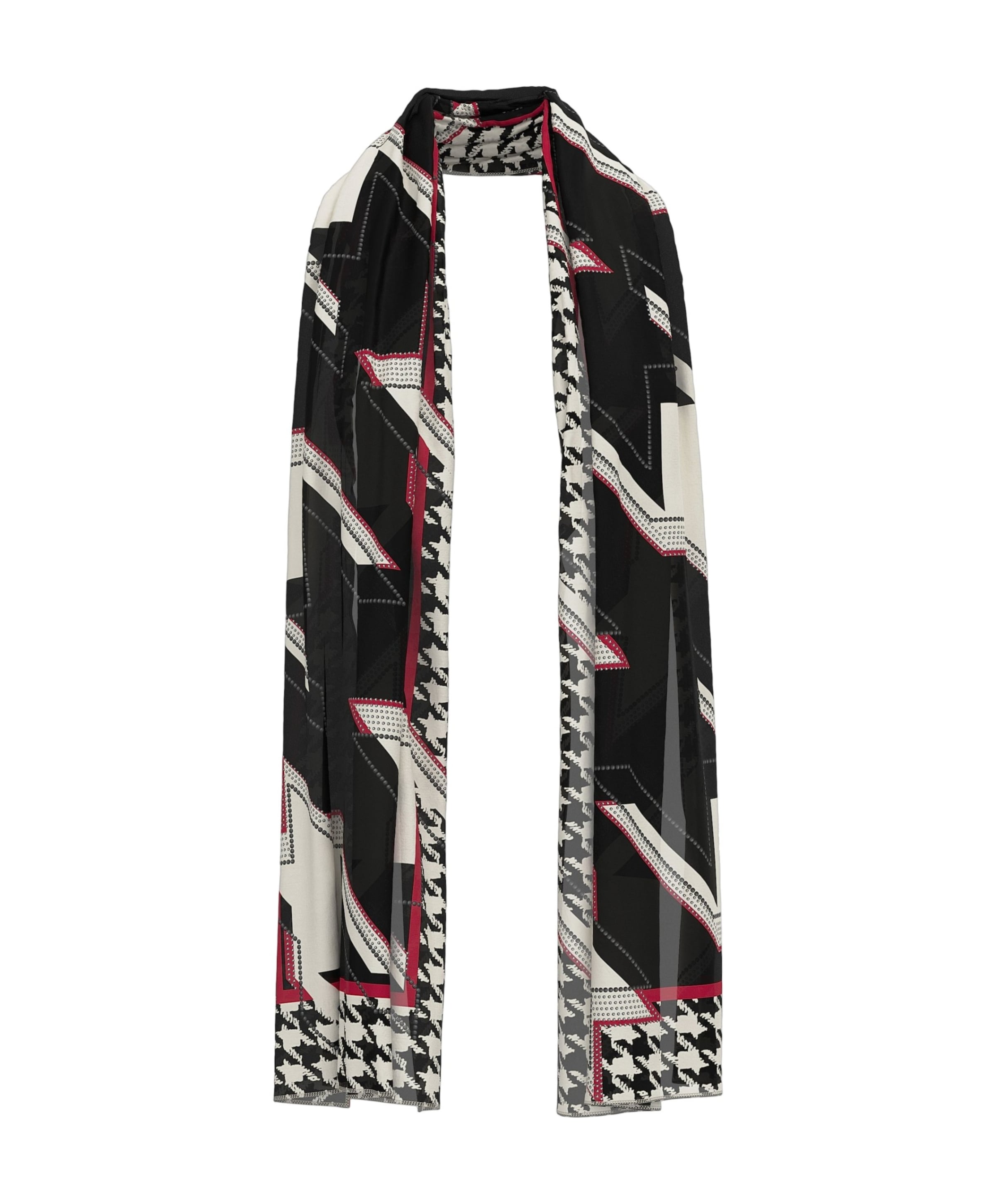 Dames sjaal rood