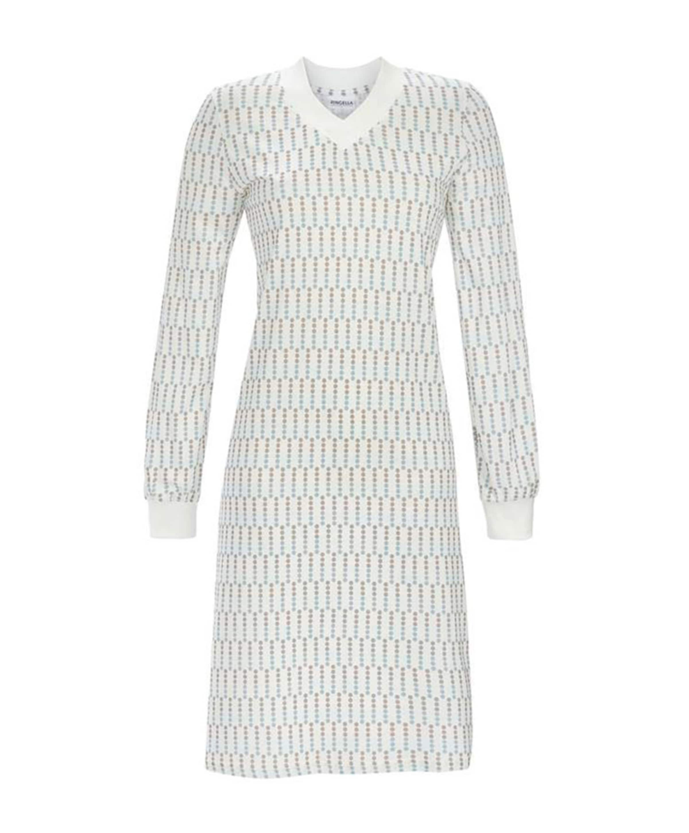 Dames nachthemd ecru