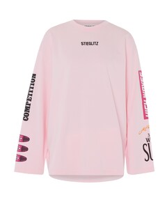 Dames longsleeve roze