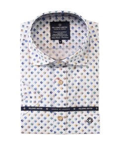 Heren overhemd korte mouw wit