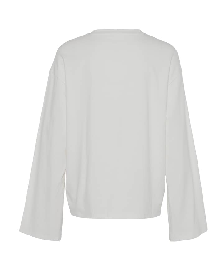 Dames longsleeve ecru