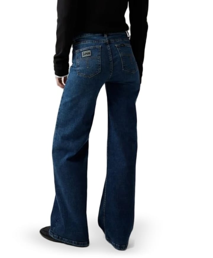 Palazzo 8061 Tombstone Darkness dames jeans blauw