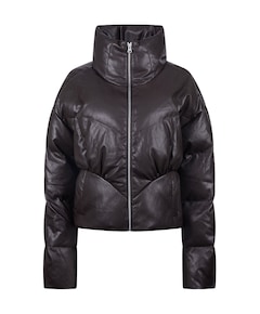 Dames jas bruin