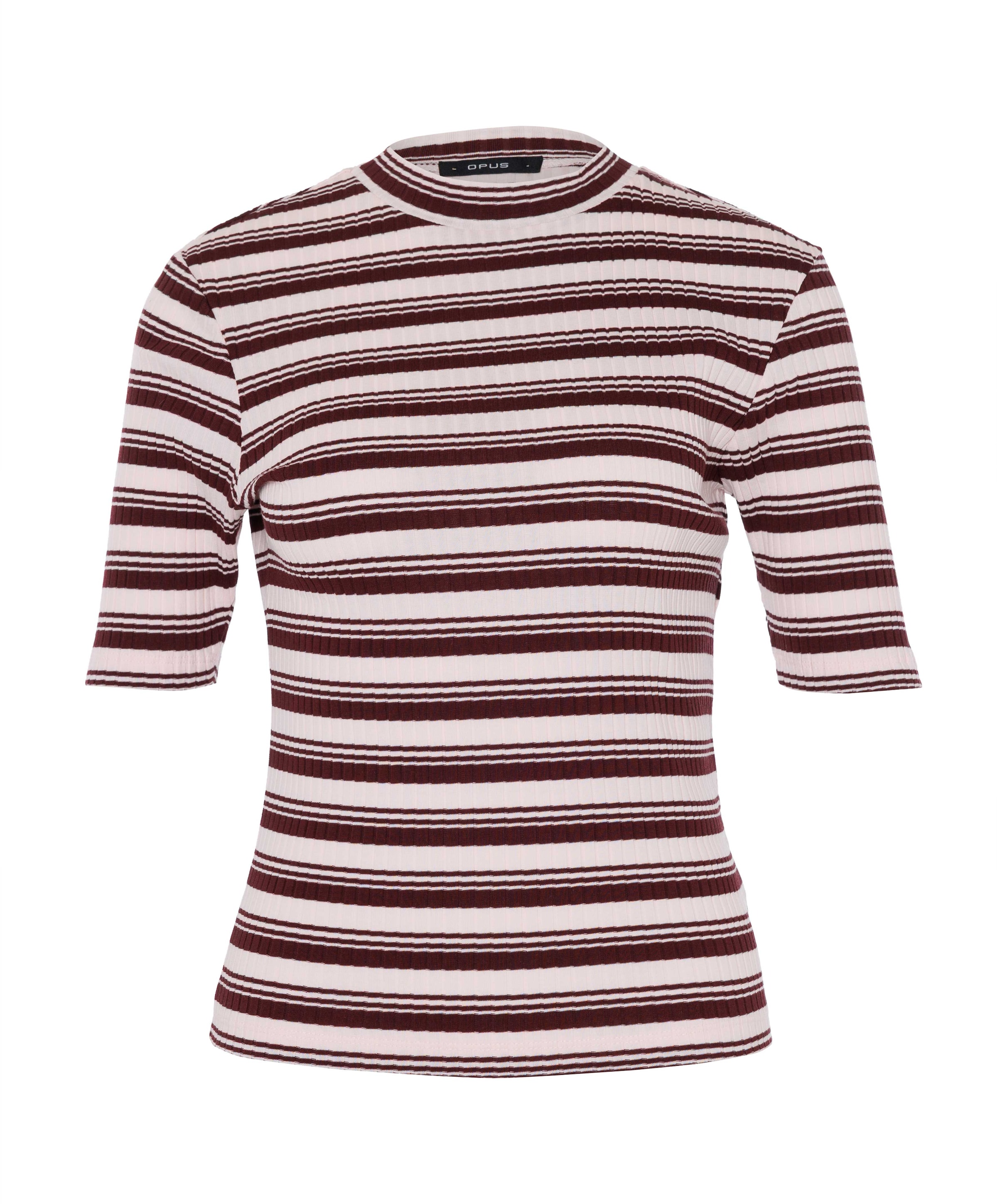 Dames T-shirt bordeaux