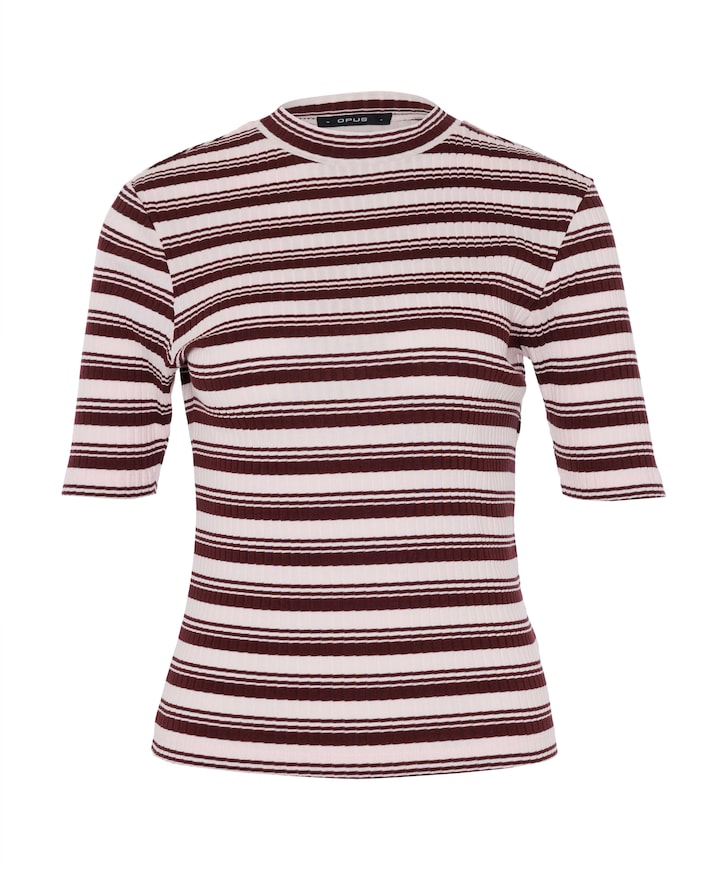 Dames T-shirt bordeaux