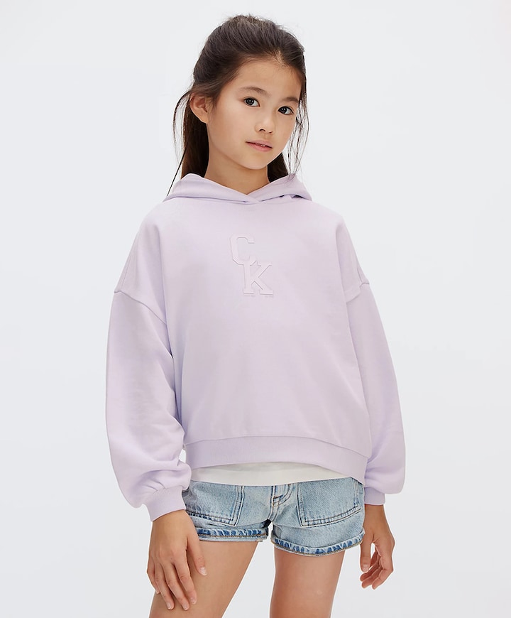 Meisjes hoodie paars