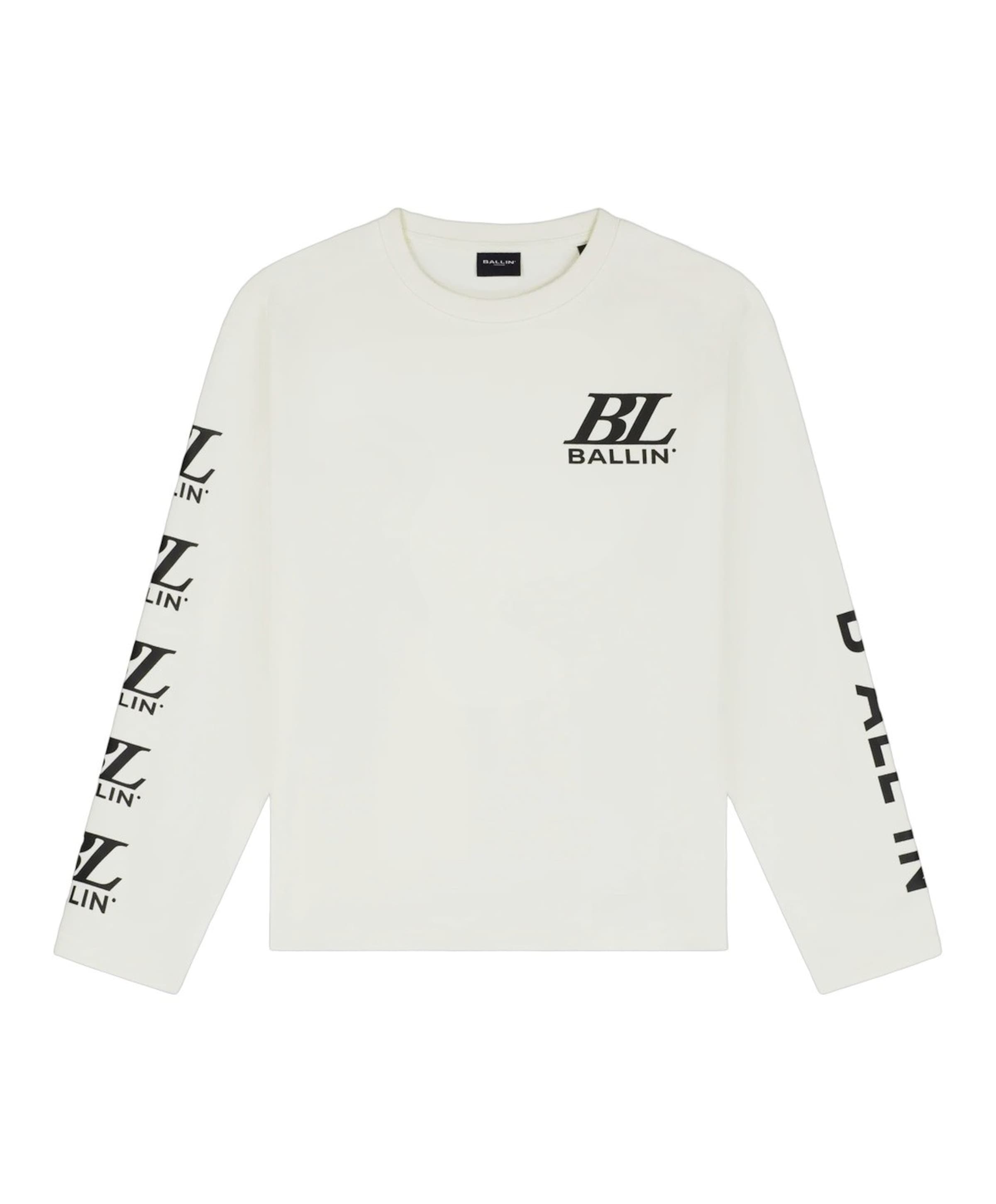 Jongens longsleeve ecru
