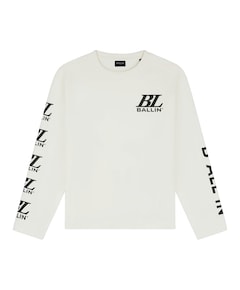 Jongens longsleeve ecru