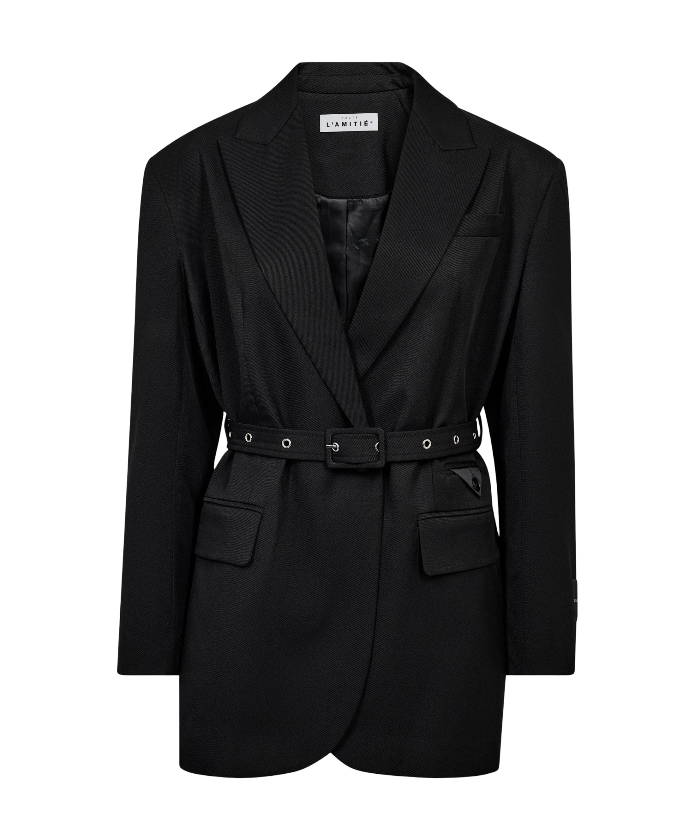 Dames blazer zwart