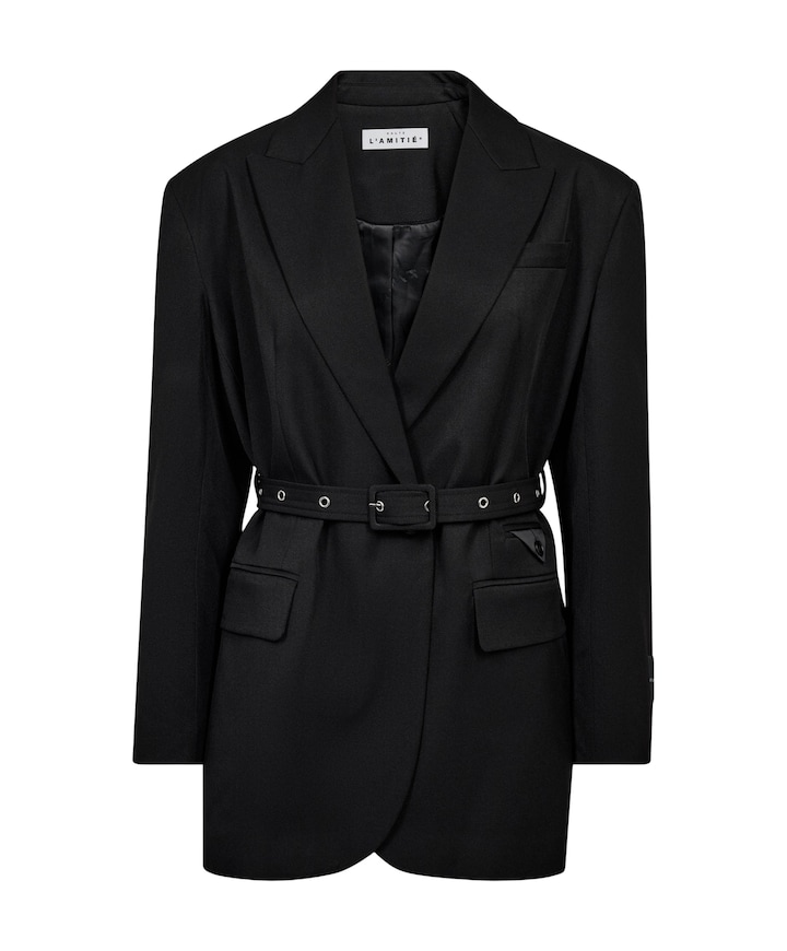 Dames blazer zwart