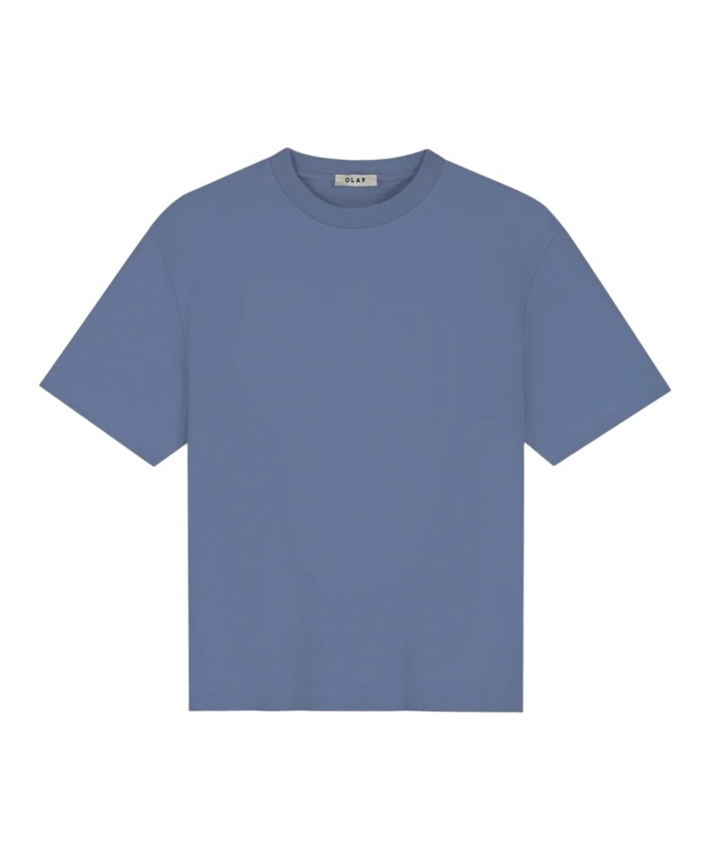 Heren T-shirt blauw