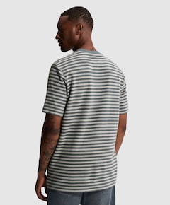 Heren T-shirt blauw