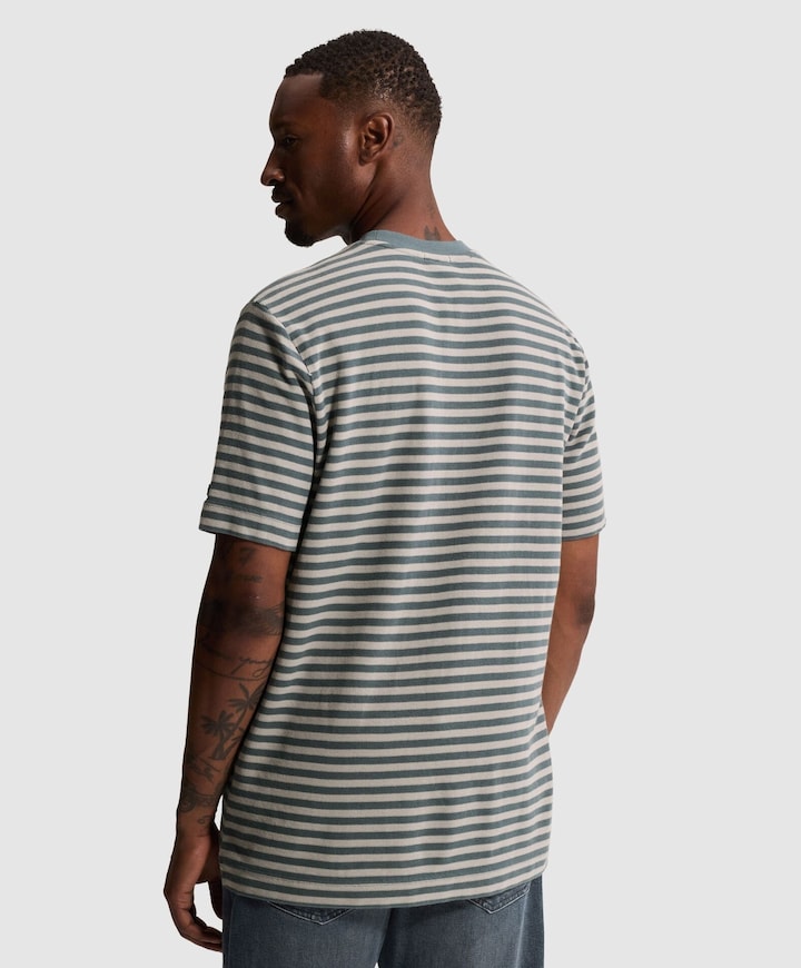 Heren T-shirt blauw
