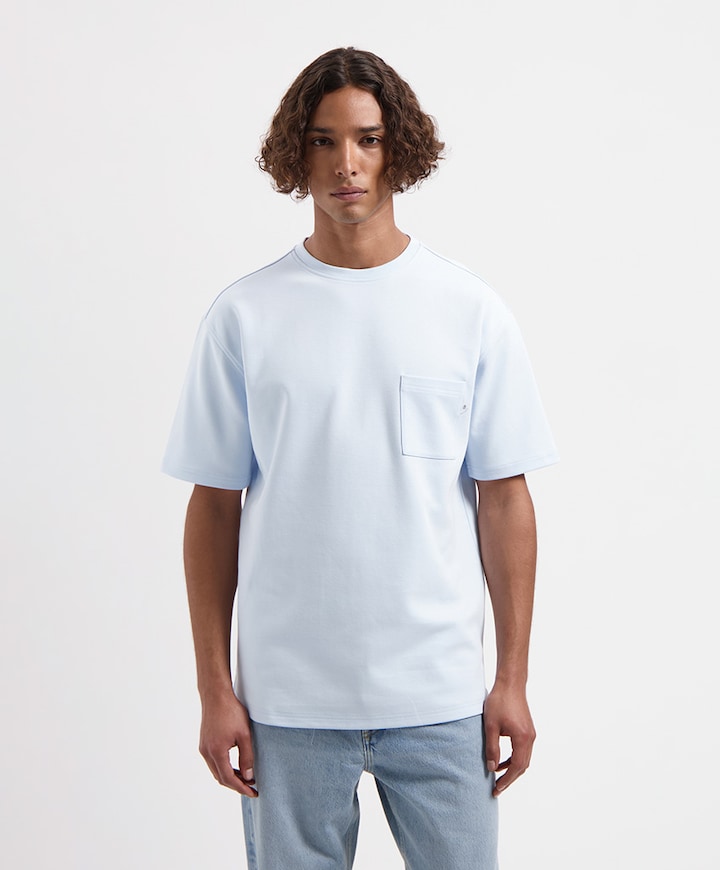 Heren T-shirt blauw