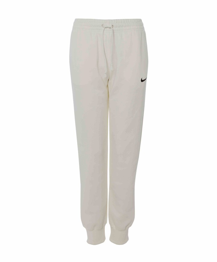 W Nsw Phnx Flc Mr Pant Std broek wit