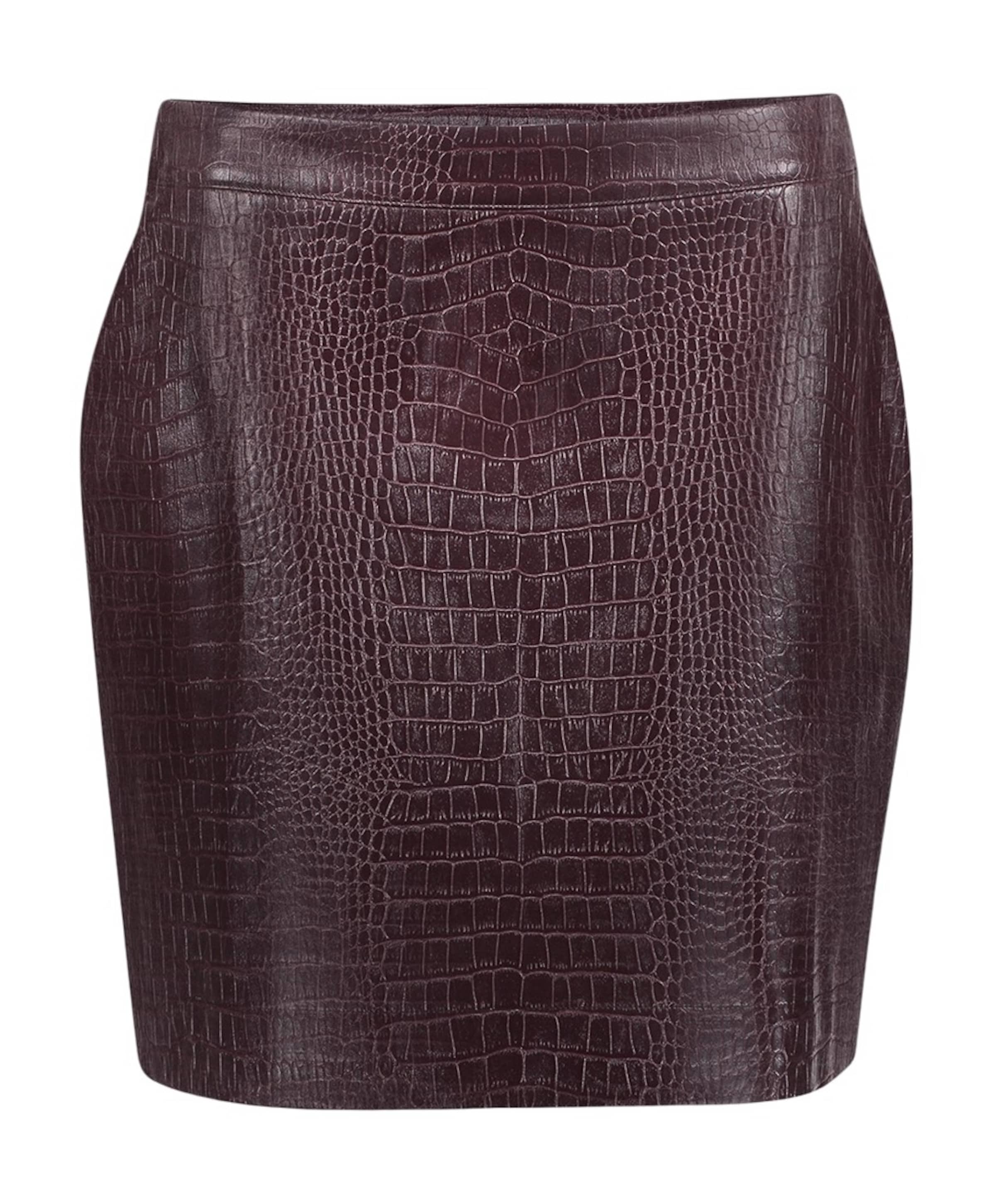 Dames rok bordeaux
