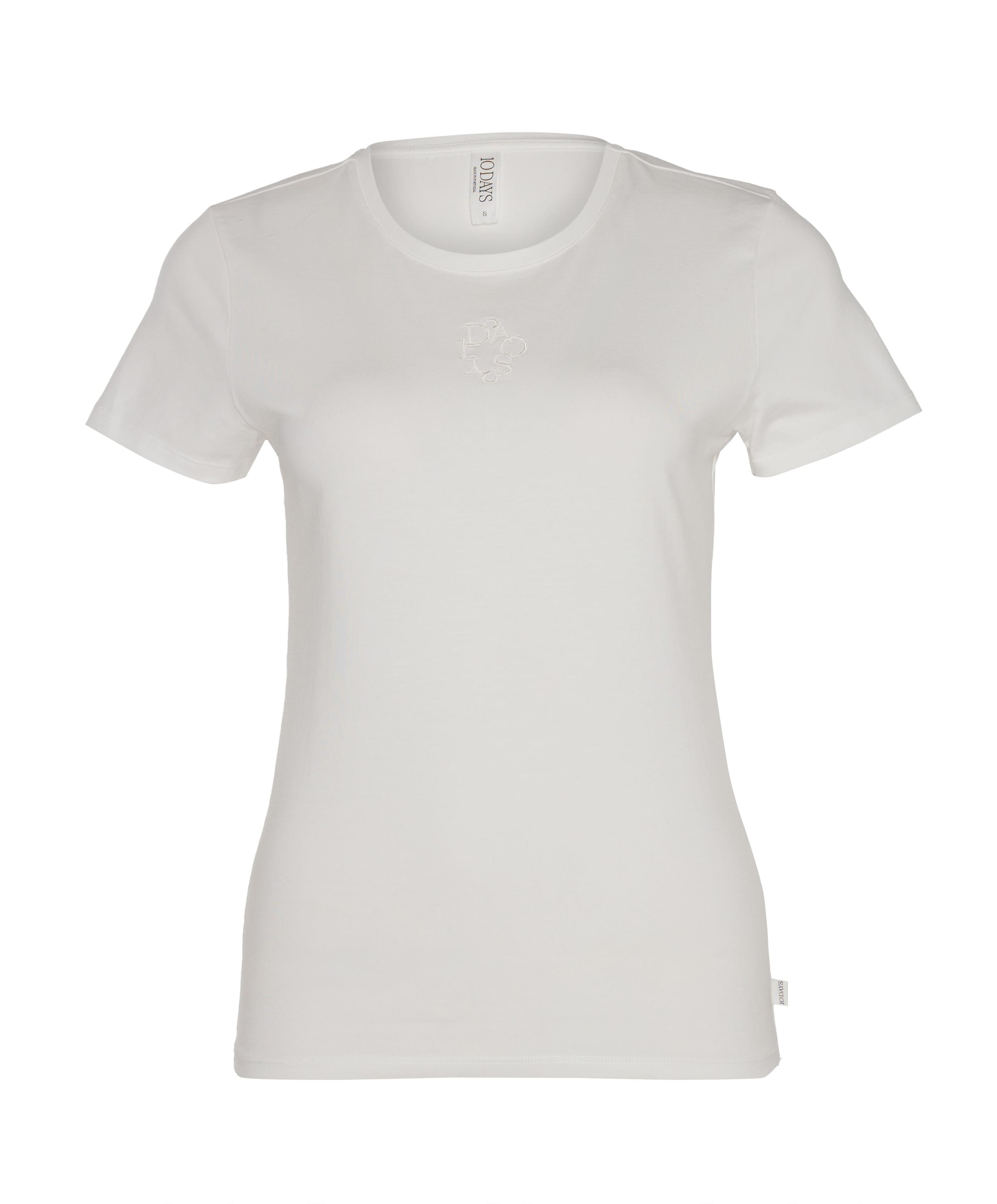 Dames t-shirt ecru