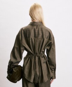 Dames blouse beige